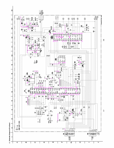 Sony CPD-110ES CPD-110ES
Schematic Diagram of D-a Board
